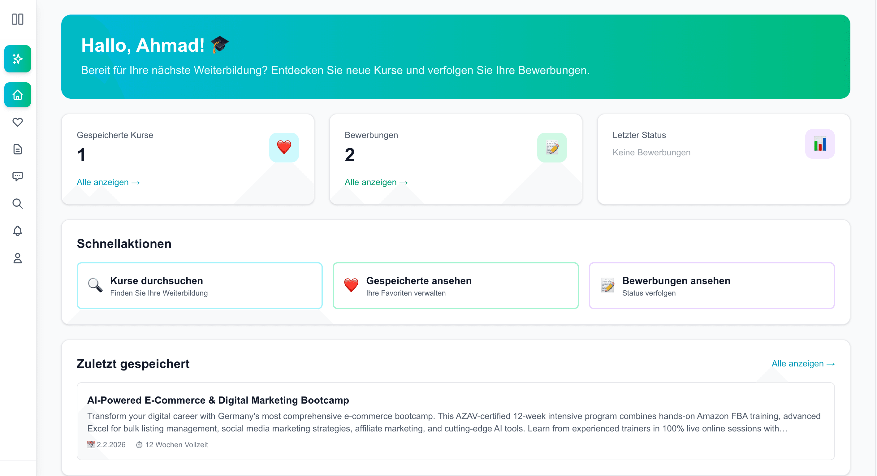 Your Learner Dashboard